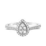 Photo of Harley 1/2 ct tw. Diamond Pear Cluster Engagement Ring 14K White Gold [BT432WE-C000]