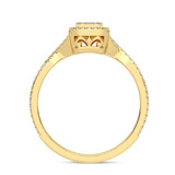 Photo of Margot 1/2 ct tw. Diamond Fancy Cluster Engagement Ring 14K Yellow Gold [BT493YE-C000]