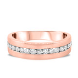 Photo of Felix 1 ct tw. Diamond Mens Band 14K Rose Gold [BT200RM]
