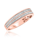 Photo of Shamir 1/2 ct tw. Diamond Mens Band 14K Rose Gold [BT202RM]
