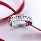 Photo of Felix 1 ct tw. Diamond Mens Band 10K White Gold [BT200WM]