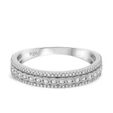 Photo of Axel 1/3 ct tw. Diamond Ladies Band 14K White Gold [BT499WL]