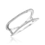 Photo of Charlotte 1/4 ct tw. Diamond Ladies Band 10K White Gold [BT473WL]
