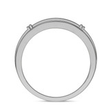 Photo of Declan 1/5 ct tw. Diamond Mens Band 14K White Gold [BT482WM]