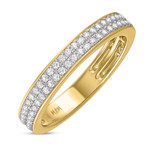 Photo of Chiffon 7/8 ct tw. Diamond Mens Band 14K Yellow Gold [BT5047YM]