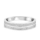 Photo of Elise 1/3 ct tw. Diamond Mens Band 14K White Gold [BT481WM]