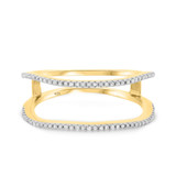 Photo of Charlotte 1/4 ct tw. Diamond Ladies Band 10K Yellow Gold [BT473YL]