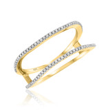 Photo of Charlotte 1/4 ct tw. Diamond Ladies Band 10K Yellow Gold [BT473YL]