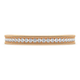 Photo of Zenevieva 1/3 ct tw. Lab Grown Diamond Ladies Band 14K Rose Gold [BT5890RL]