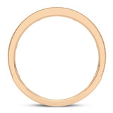Photo of Zenevieva 1/3 ct tw. Lab Grown Diamond Ladies Band 14K Rose Gold [BT5890RL]