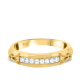 Photo of Nora 1/4 ct tw. Diamond Mens Band 14K Yellow Gold [BT210YM]