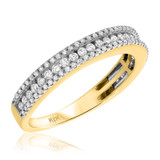 Photo of Ellen 1 ct tw. Diamond Mens Band 14K Yellow Gold [BT478YM]