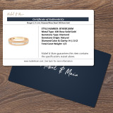 Margot 1/3 ct tw. Diamond Mens Band 10K Rose Gold