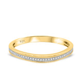 Photo of Elise 1/10 ct tw. Diamond Ladies Band 10K Yellow Gold [BT481YL]