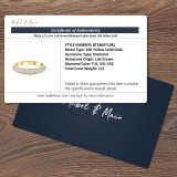Malin 1/2 ct tw. Lab Grown Diamond Ladies Band 10K Yellow Gold
