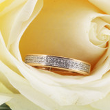 Photo of Casey 1/8 ct tw. Diamond Ladies Band 14K Yellow Gold [BT429YL]