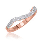 Photo of Sadie 1/3 ct tw. Diamond Ladies Band 10K Rose Gold [BT477RL]