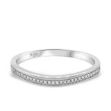 Photo of Tessa 1/8 ct tw. Diamond Ladies Band 10K White Gold [BT496WL]