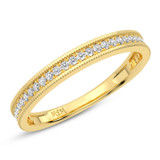 Photo of Zenevieva 1/3 ct tw. Lab Grown Diamond Ladies Band 14K Yellow Gold [BT5890YL]