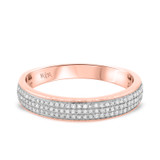 Photo of Kai 1/2 ct tw. Diamond Mens Band 14K Rose Gold [BT483RM]