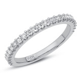 Photo of Amaya 3/4 ct tw. Lab Grown Diamond Ladies Band 14K White Gold [BT5881WL]