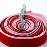 Photo of Shamir 1/4 cttw Ladies Band 14K White Gold [BT202WL]
