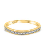 Photo of Tessa 1/8 ct tw. Diamond Ladies Band 10K Yellow Gold [BT496YL]