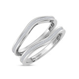Photo of Enjoy Curves 3/4 ct tw. Diamond Ladies Band 14K White Gold [BT5053WL]