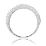Photo of Dashiell 1 ct tw. Diamond Mens Band 14K White Gold [BT201WM]