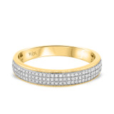 Photo of Kai 1/2 ct tw. Diamond Mens Band 10K Yellow Gold [BT483YM]