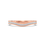 Photo of Enjoy Curves 1/3 ct tw. Diamond Ladies Band 14K Rose Gold [BT5054RL]