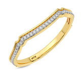 Photo of Gage 1/6 ct tw. Diamond Ladies Band 10K Yellow Gold [BT207YL]