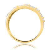 Photo of Elijah 3/8 ct tw. Diamond Mens Band 14K Yellow Gold [BT485YM]