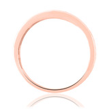 Photo of Charlie 3/8 ct tw. Diamond Mens Band 10K Rose Gold [BT484RM]
