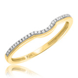 Photo of Sinead 1/10 ct tw. Diamond Ladies Band 14K Yellow Gold [BT430YL]