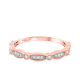 Photo of Sisu 1/4 ct tw. Lab Grown Diamond Ladies Band 10K Rose Gold [BT5863RL]