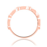 Photo of Sisu 1/4 ct tw. Lab Grown Diamond Ladies Band 10K Rose Gold [BT5863RL]