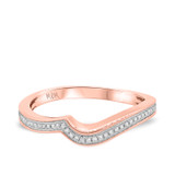 Photo of Astrid 1/7 ct tw. Diamond Ladies Band 10K Rose Gold [BT492RL]