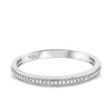Photo of Louis 1/10 ct tw. Diamond Ladies Band 14K White Gold [BT498WL]