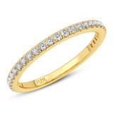 Photo of Kitana 1/2 ct tw. Lab Grown Diamond Ladies Band 14K Yellow Gold [BT5883YL]