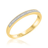 Photo of Louis 1/10 ct tw. Diamond Ladies Band 10K Yellow Gold [BT498YL]