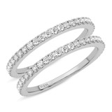 Photo of Imara 1 ct tw. Lab Grown Diamond Ladies Band 14K White Gold [BT5893WL]