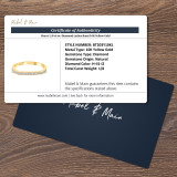 Hurst 1/8 ct tw. Diamond Ladies Band 10K Yellow Gold