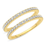 Photo of Imara 1 ct tw. Lab Grown Diamond Ladies Band 14K Yellow Gold [BT5893YL]