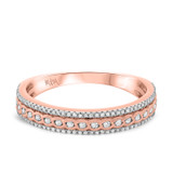 Photo of Axel 1/3 ct tw. Diamond Ladies Band 10K Rose Gold [BT499RL]