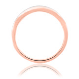 Photo of Amell 1/5 ct tw. Lab Grown Diamond Ladies Band 10K Rose Gold [BT5864RL]