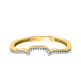 Photo of Morgan 1/15 ct tw. Diamond Ladies Band 14K Yellow Gold [BT431YL]