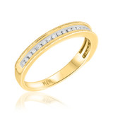 Photo of Forest 1/4 ct tw. Lab Grown Diamond Ladies Band 10K Yellow Gold [BT5868YL]