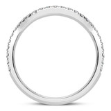 Photo of Sheba 1/2 ct tw. Lab Grown Diamond Ladies Band 14K White Gold [BT5885WL]