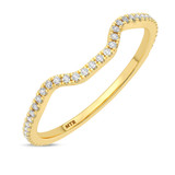 Photo of Margot 1/5 ct tw. Diamond Ladies Band 10K Yellow Gold [BT493YL]